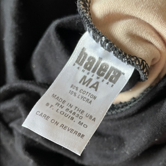 Balera Black Leotard Size MA - Picture 4 of 4